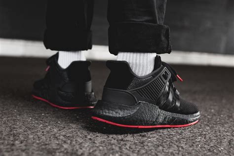 adidas EQT Support 93/17 Red Carpet Pack Black 